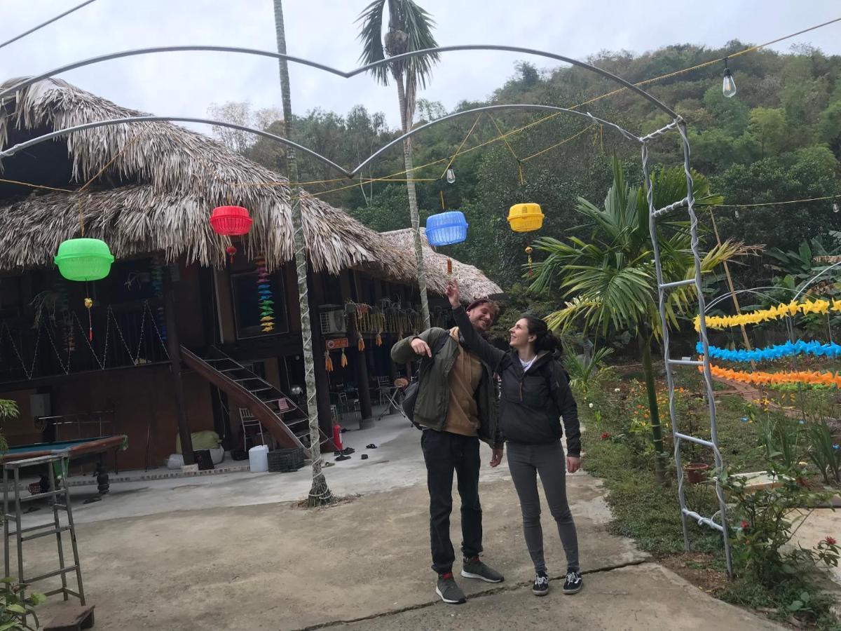 Bee Lucky Homestay Xuan Dam Exterior foto